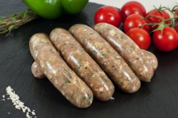 Saucisse de poulet napolitaine 